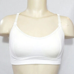 XL Two Hearts Maternity Nursing Molded Wire‎ Free Bra White NEW WITHOUT TAGS